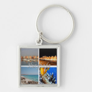 zEG068 HURGHADA, Egypt, Red Sea, Mosaic, Keychain