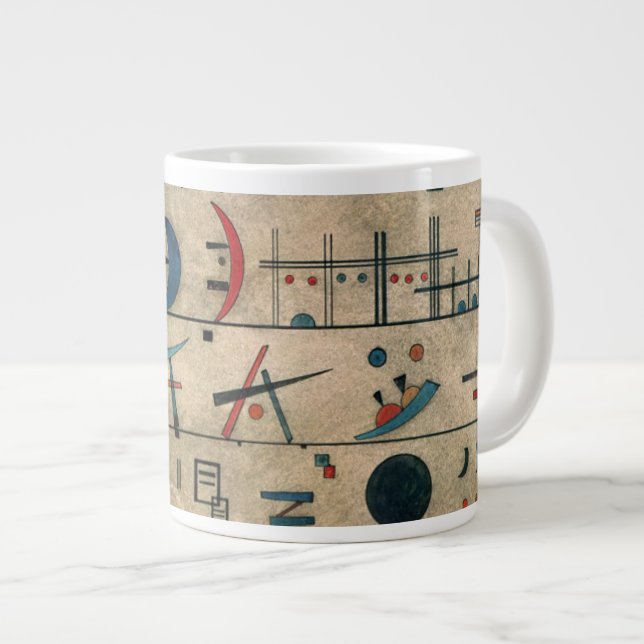 Zeichenreihen, 1931 large coffee mug (Front Right)
