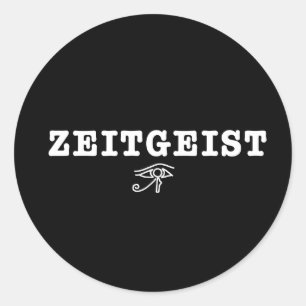 Zeitgeist Classic Round Sticker
