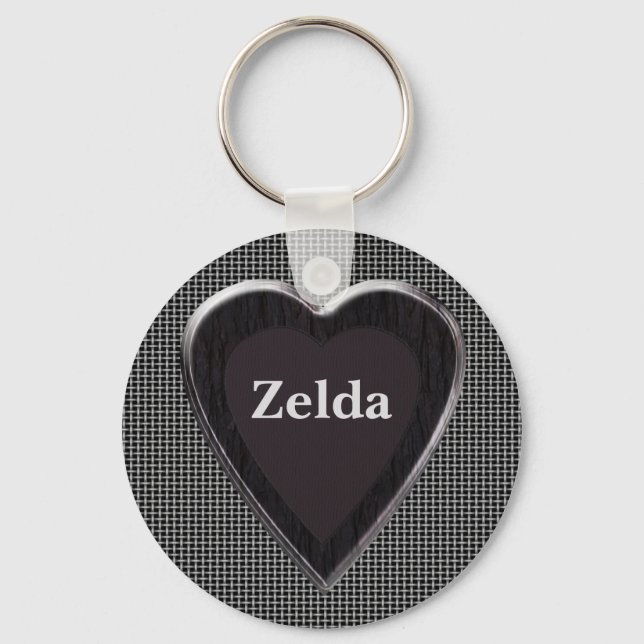 Zelda Stole My Heart Keychain (Front)