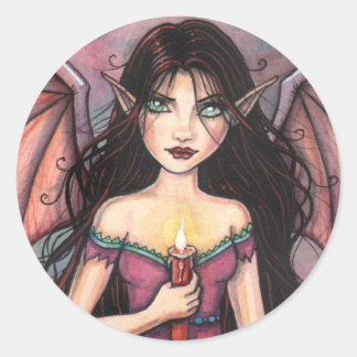 Zelda the Vampire Halloween Stickers
