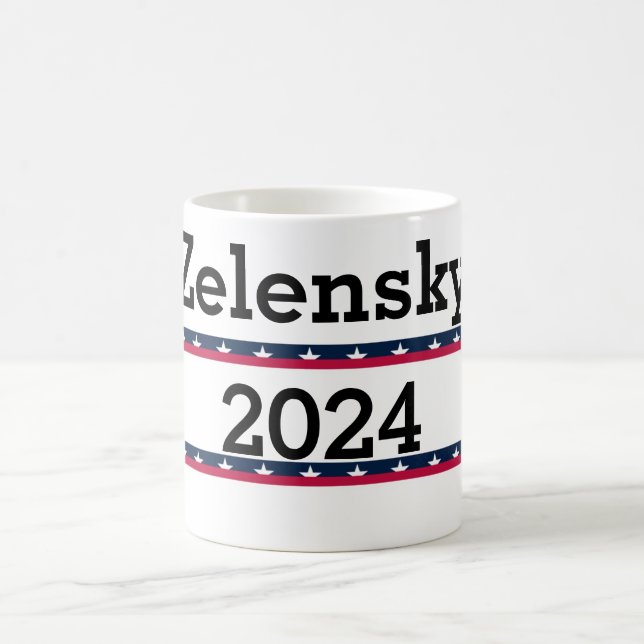 Zelensky 2024 Coffee Mug (Center)