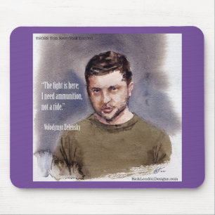 Zelensky, Volodymir Mouse Pad