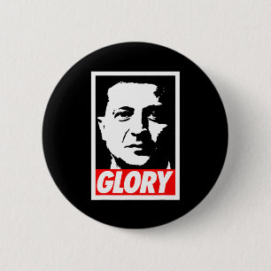 Zelenskyy - Glory To Ukraine Support Ukraine I Sta 2 Inch Round Button