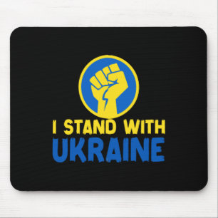 Zelenskyy I Stand With Ukraine Uni Sticker  Mouse Pad