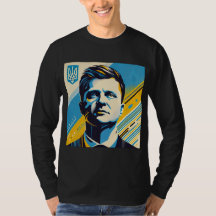 Zelenskyy Pop Art Style Portrait
