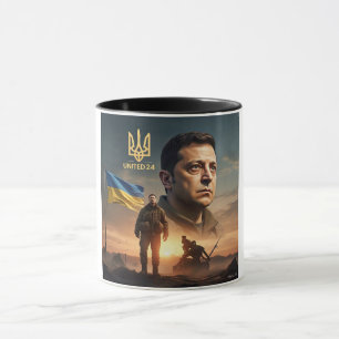Zelenskyy Président ukrainien Café Mug