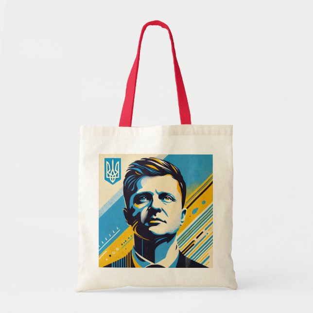 Zelenskyy Ukraine United24 Sac fourre-tout (Devant)