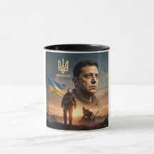Zelenskyy Ukrainian President Coffee Mug