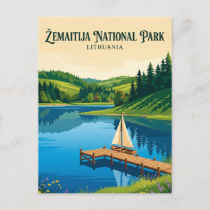 Žemaitija National Park Lithuania Postcard