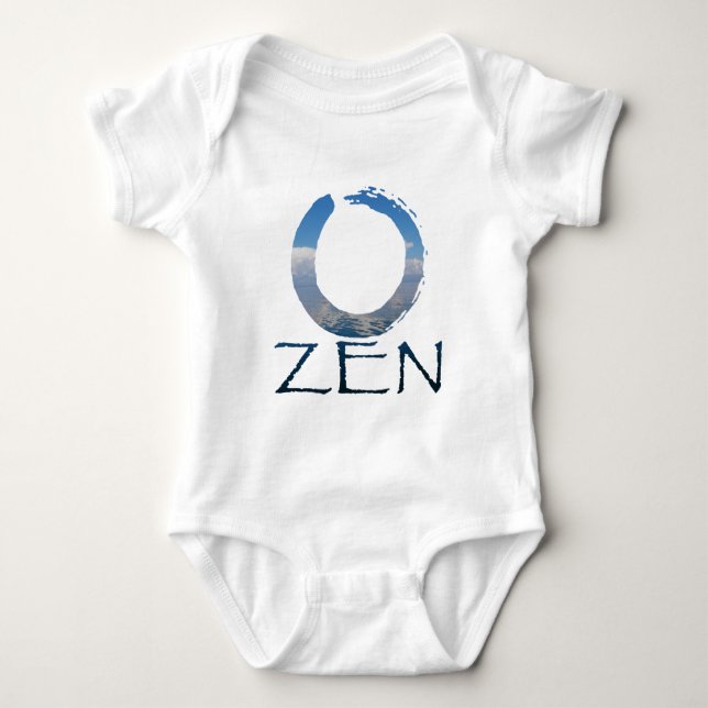 zen-2 baby bodysuit (Front)
