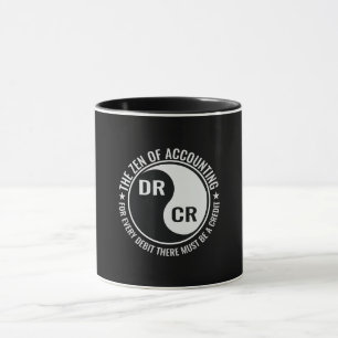 Zen Accounting Major Degree Funny Accountant Mug