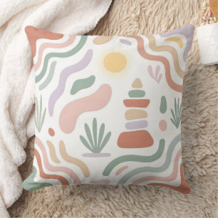 Zen And Relaxation Throw Pillow