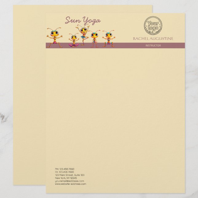 Zen Ants  Letterhead (Front/Back)