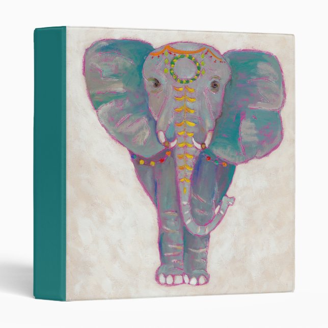 Zen Asian Elephant Binder (Front/Spine)
