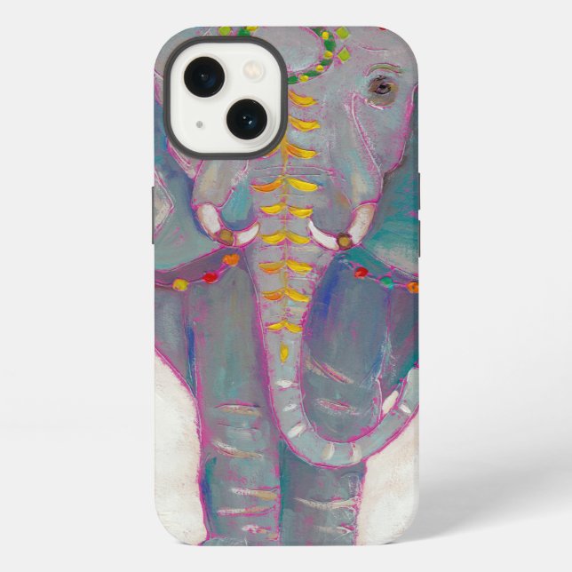 Zen Asian Elephant iPhone Case (Back)