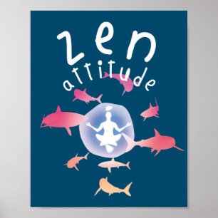 Zen Attitude Poster