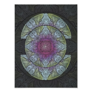 Zen Awakening, reiki, healing, chakra Photo Print