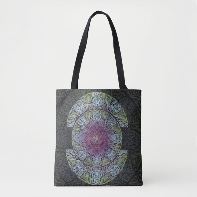 Zen Awakening, reiki, healing, chakra Tote Bag (Front)