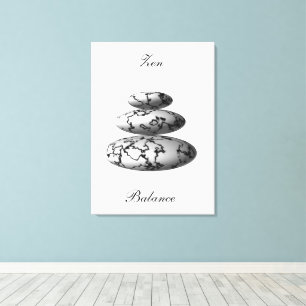Zen Balance Canvas Print