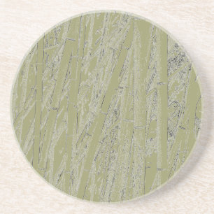 'Zen Bamboo' Beverage Coaster