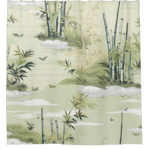 Zen Bamboo Forest Botanical Pattern (1)