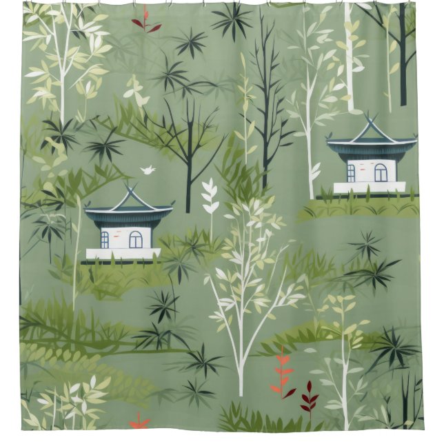 Zen Bamboo Forest Botanical Pattern (2) (Front)