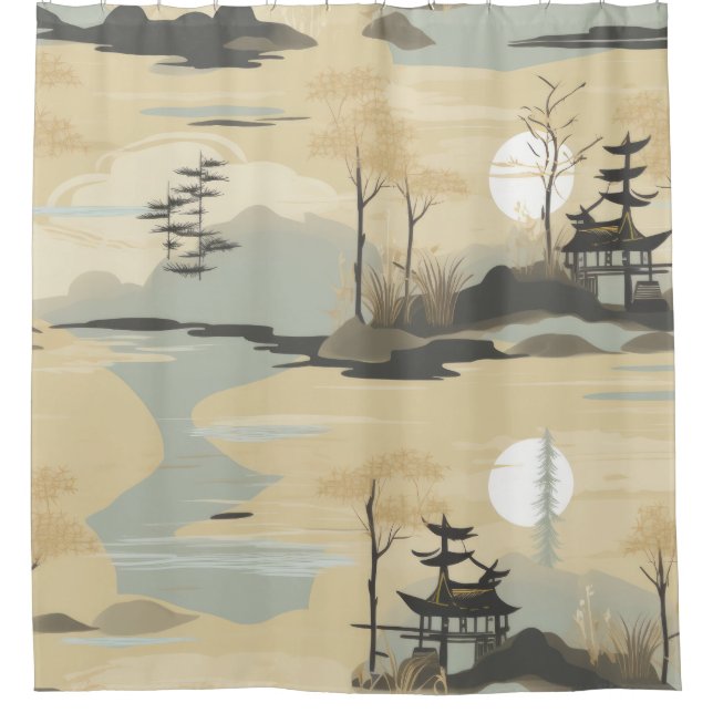 Zen Bamboo Forest Botanical Pattern (4) (Front)