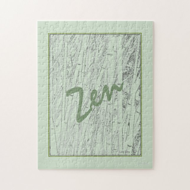 'Zen Bamboo'  Jigsaw Puzzle (Vertical)