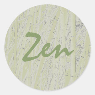 'Zen Bamboo'  Stickers