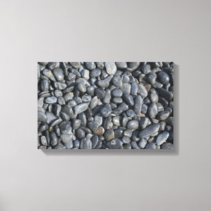 Zen Black Rocks Canvas Print
