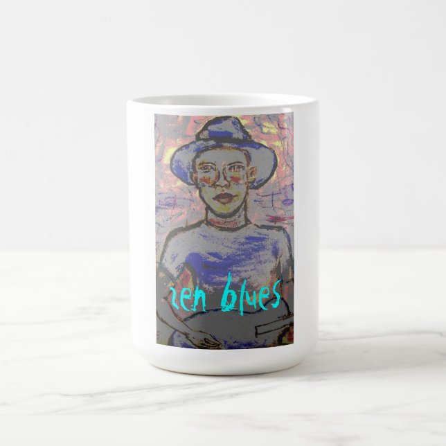 Zen Blues Coffee Mug (Center)