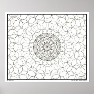 Zen Bubbleverse Colouring Poster