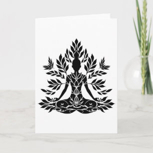 Zen Buddha Buddhist Spirituality Meditation Spirit Card