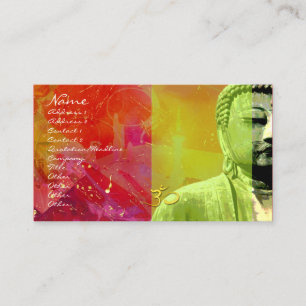 Zen Buddha Business card, urbanized Card