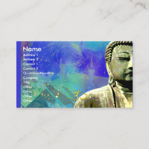 Zen Buddha Business card, urbanized Card