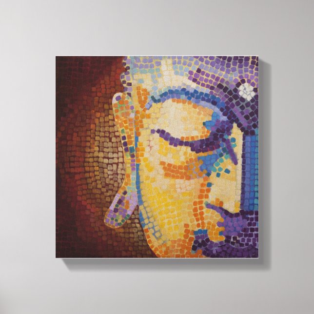 Zen Buddha Canvas Print (Front)