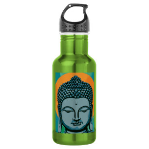 Zen Buddha Head 532 Ml Water Bottle