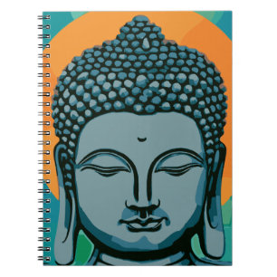 Zen Buddha Head Notebook