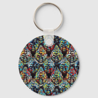 Zen Buddha Keychain