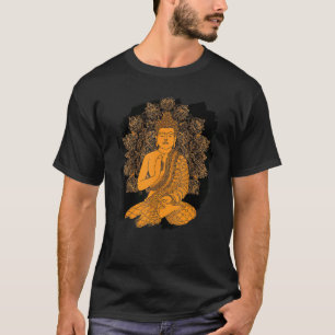 Zen Buddha Mandala Spiritual Asian Style Meditatio T-Shirt