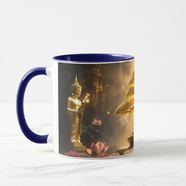ZEN BUDDHISM - BONSAI TREE - MUG (Left)
