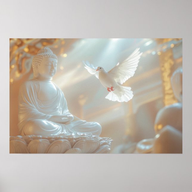 ZEN - BUDDHISM - MEDITATION POSTER (Front)