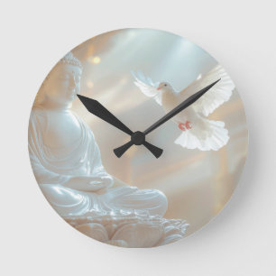 ZEN - BUDDHISM - MEDITATION ROUND CLOCK
