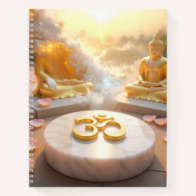 ZEN - BUDDHISM - OM NOTEBOOK (Front)