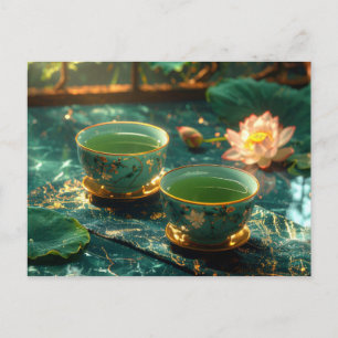 ZEN BUDDHISM - TEA CEREMONY POSTCARD