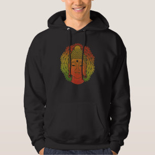 Zen Buddhist Buddhism Mantra Colourful Mandala Bud Hoodie