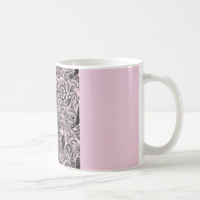 Zen Buddhist Mudras Hand Gestures Graphic Cup (Right)