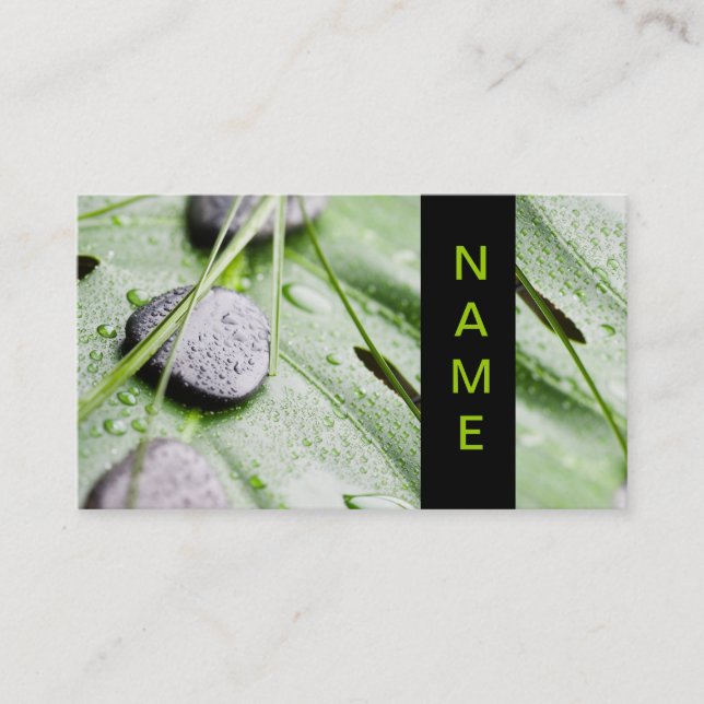 Zen business card (Front)