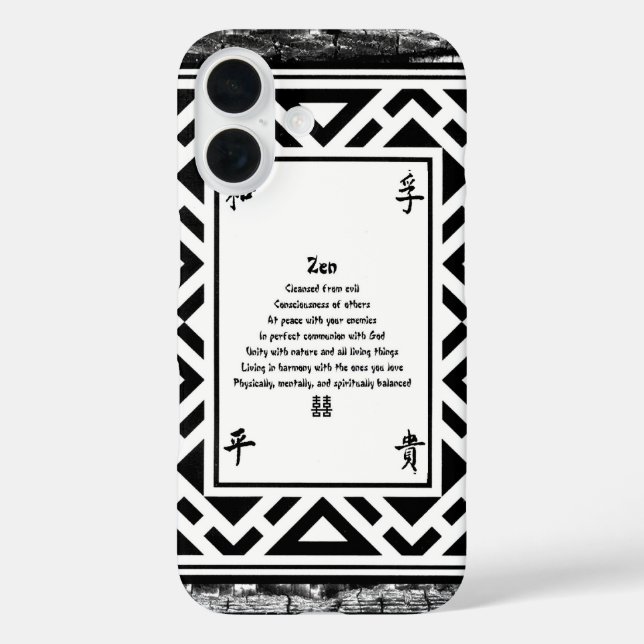 Zen Case-Mate iPhone Case (Back)